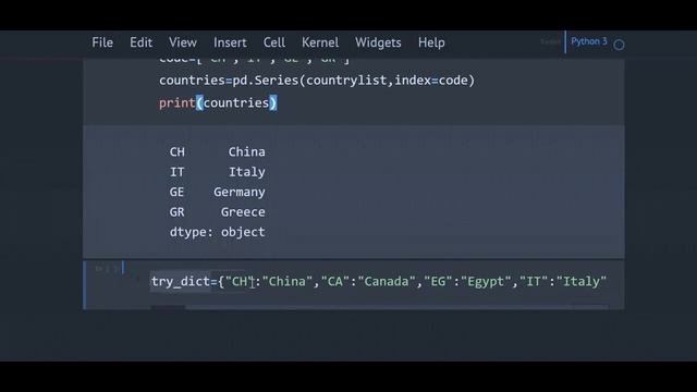 Series Data structure | Python Pandas Tutorial смотреть онлайн