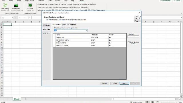 Importing Data into Excel with ConnX DB Adapter смотреть онлайн