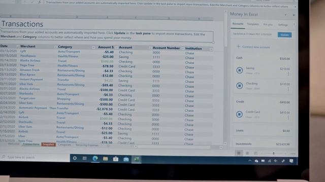 Organize your finances with Money in Excel смотреть онлайн