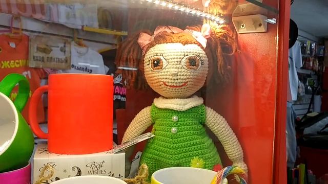 Куклы вязанные. Игрушки, связанные крючком. смотреть онлайн