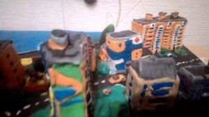 Мой город из пластилина