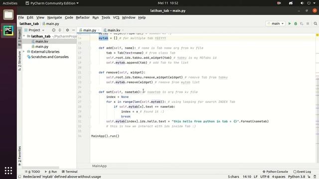 Python | KivyMD | Dynamic MDTabs Add Remove and Interactions смотреть онлайн