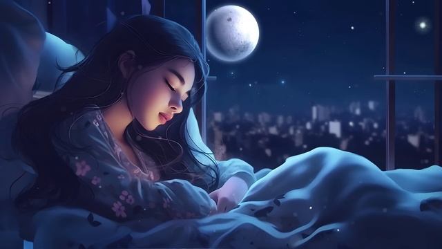Deep Sleep Music - Overcome Stress to Sleep Instantly, Healing Anxiety | Sleep Well Today смотреть онлайн