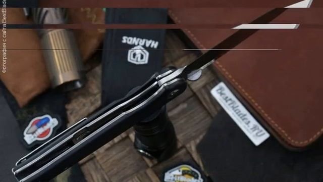 Складной нож Harnds Wanguard (черная G10) смотреть онлайн