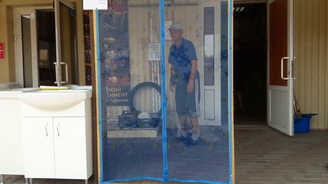 Москитная сетка/шторка на магнитах на дверь в Мариуполе.Качество намного лучше Magic Mesh. смотреть онлайн