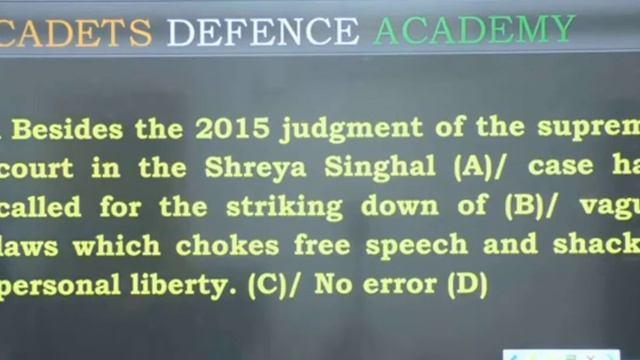 NDA MOCK TEST 02 & 03 COMMON ERROR SOLUTION BY SANJEEV SIR #MYDEFENCEDREAM смотреть онлайн