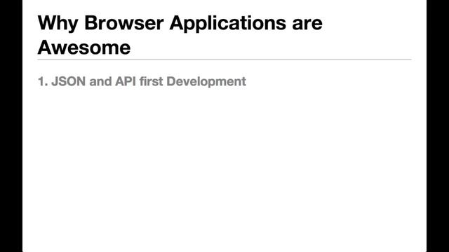 Let's talk about Browser Applications (and Forums and Discourse) смотреть онлайн