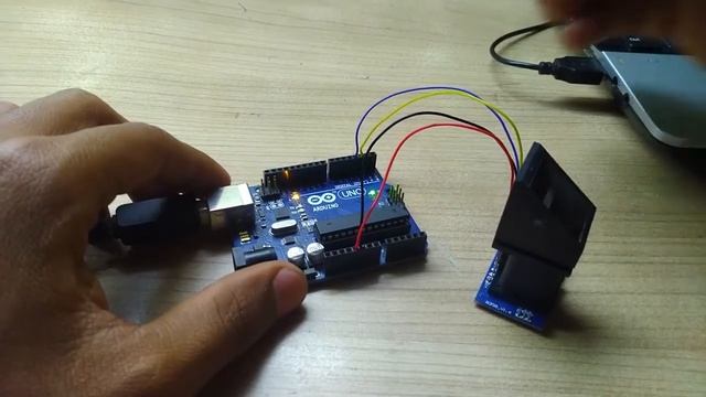 FingerPrint Sensor(R305) interfacing with Arduino Uno..... смотреть онлайн