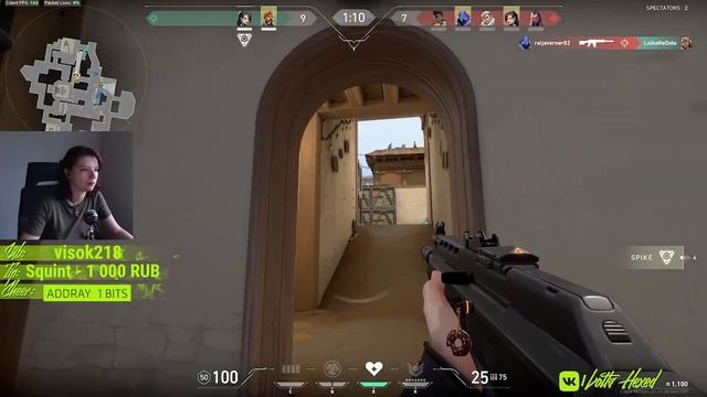 САДОВНИК ЮЗАЕТ БАГ РАСТЯЖКУ, ЭЙСЫ НА FPL PRO VALORANT | Valorant FM moments 44 смотреть онлайн