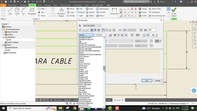 TUTORIAL SETTING KERTAS, ETIKET DAN MEMBUAT PART LIST DI AUTODESK INVENTOR смотреть онлайн