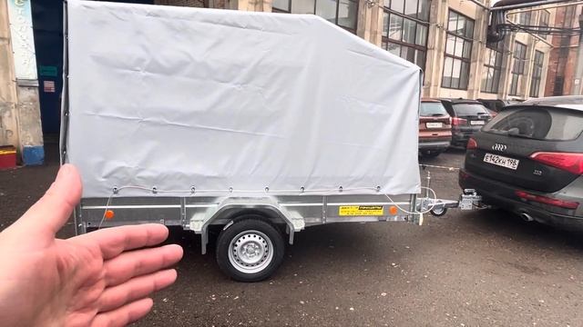 Легковой прицеп с тентом ВЕКТОР ЛАВ 81011С смотреть онлайн