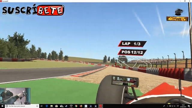Vr Formula Gameplay Mixed Reality Lenovo Explorer смотреть онлайн