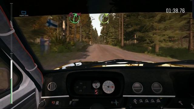 DiRT Rally - Finland, Opel Kadet GT/E 16V смотреть онлайн