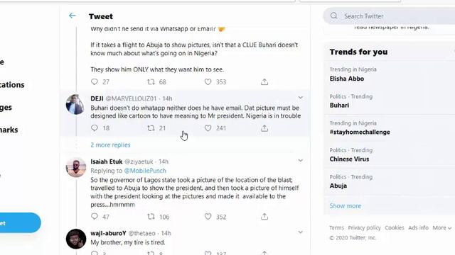 Nigerian react, as Buhari fail to visit Lagos State and make the Governor do this смотреть онлайн