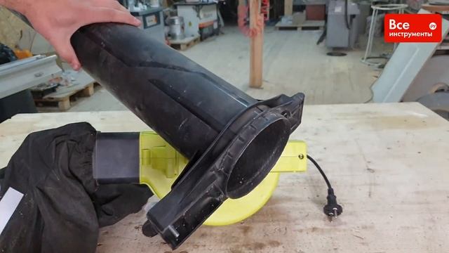 Обзор воздуходувки Ryobi RBV3000CSV смотреть онлайн