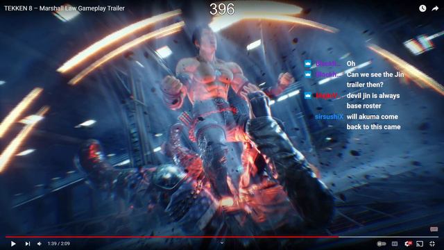 Infer Reacts: Tekken 8 Law Trailer смотреть онлайн