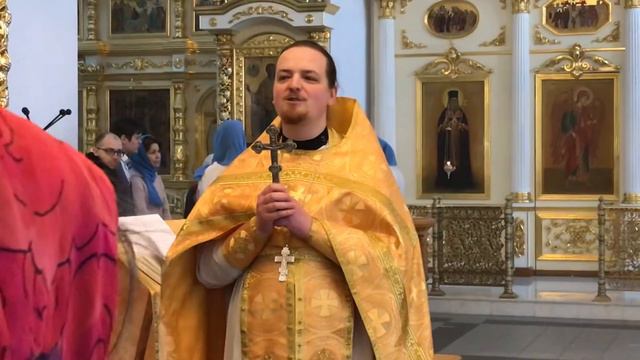 Слово о.Григория Гниденко по окончании Водосвятного молебна
