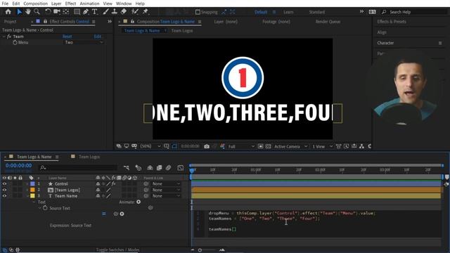 How to Use the Dropdown Menu in After Effects смотреть онлайн