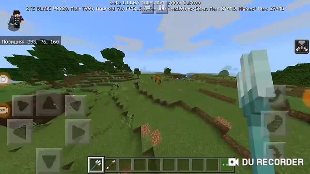 Обзор майнкрафт пе 1.11.0.7, АНИМАЦИИ НА ЭКРАНЕ. смотреть онлайн