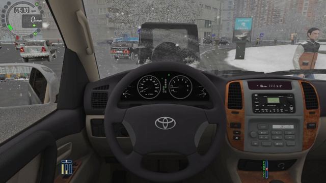 City Car Driving - Toyota Land Cruiser j100 [Steering Wheel Gameplay] PART 57 смотреть онлайн