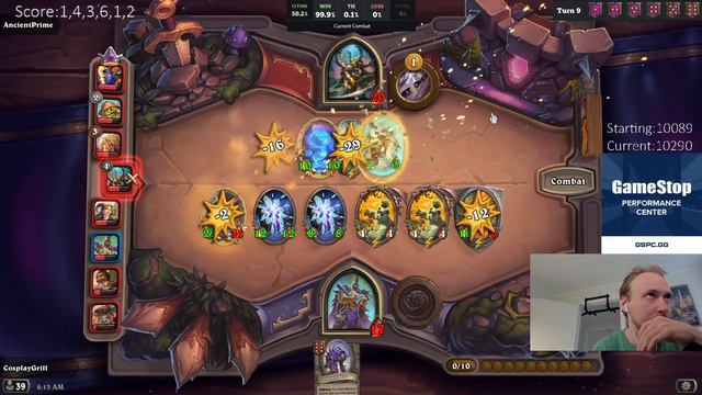 2.5% CHANCE INTO 100% WIN! HOW DID HE DO IT??? | Hearthstone Battlegrounds смотреть онлайн