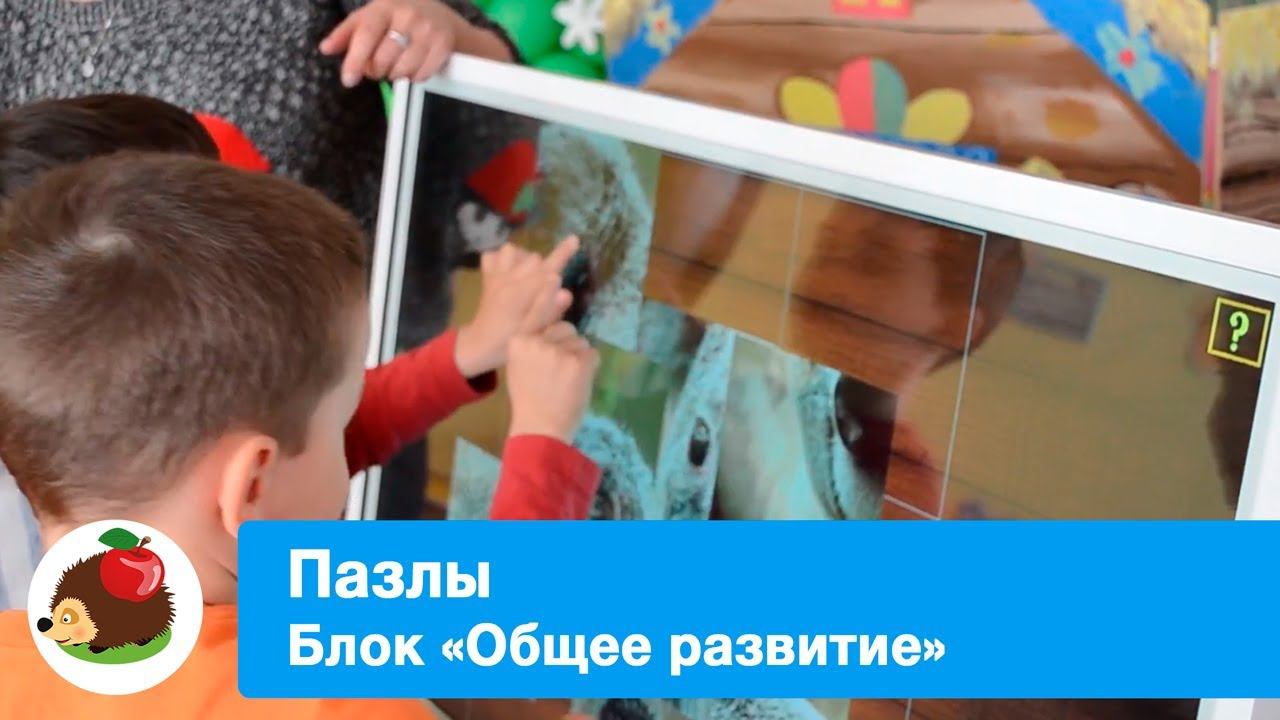 Комплекс игр ВОЛШЕБНАЯ ПОЛЯНА__Пазлы смотреть онлайн