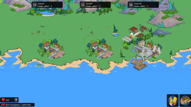 Играем в The Simpsons:Tapped Out #19 (Много Друзей) смотреть онлайн