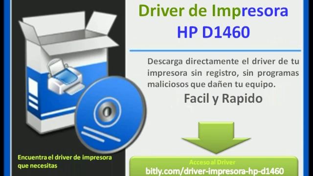 Descargar driver de impresora hp d1460 смотреть онлайн