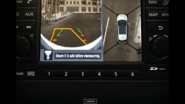 Nissan QASHQAI - Der Around View Monitor смотреть онлайн