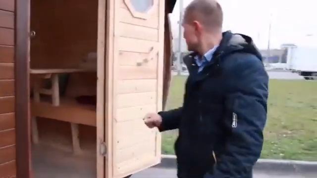 Обзор овальной бани-бочки смотреть онлайн