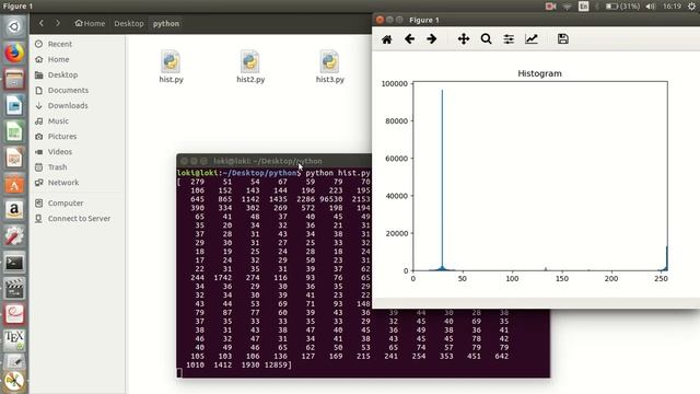 Python OpenCV Ubuntu Image Histogram смотреть онлайн