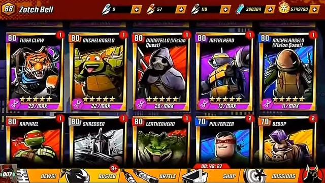 Huge Unlocking Master Splinter, Alopex and others | TMNT Legends смотреть онлайн