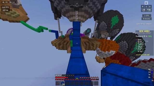 just a NORMAL bedwars game (acid shaders) смотреть онлайн