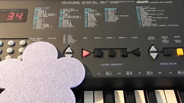 Yamaha PSR-300 Keyboard (1991) 🩵 factory preset Demo Songs 🎹 TOP Sound - Just music - no talk смотреть онлайн