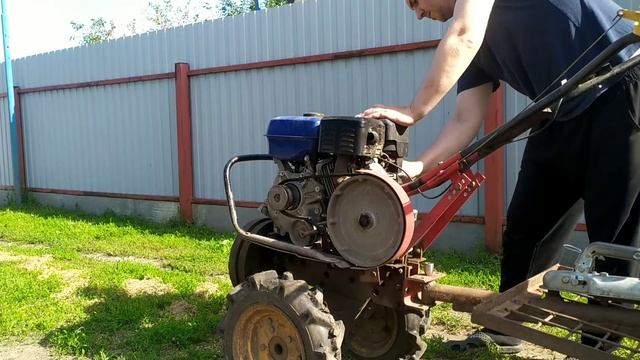 Автоприцеп к мотоблоку смотреть онлайн