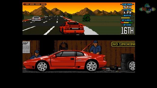 Noobs Review 25 :- Lotus Esprit Turbo Challenge (Amiga 1990) смотреть онлайн