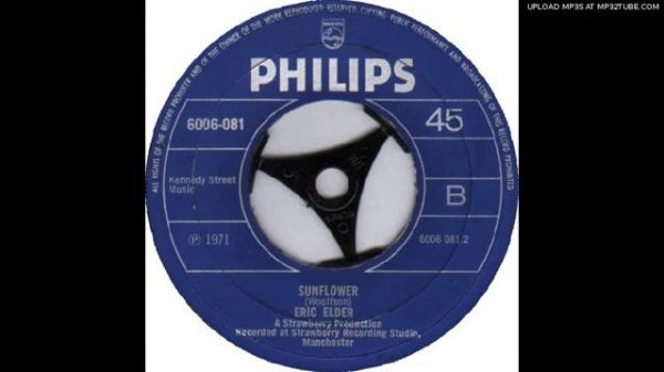 Eric Elder - Sunflower - Eric Woolfson with 10cc