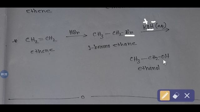 How will you convert Ethene(CH2=CH2) to Ethanol(CH3CH2OH) and Ethanol(CH3CH2OH)to Ethene(CH2=CH2)? смотреть онлайн