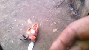 Простой ремонт шприца для смазки бензопилы