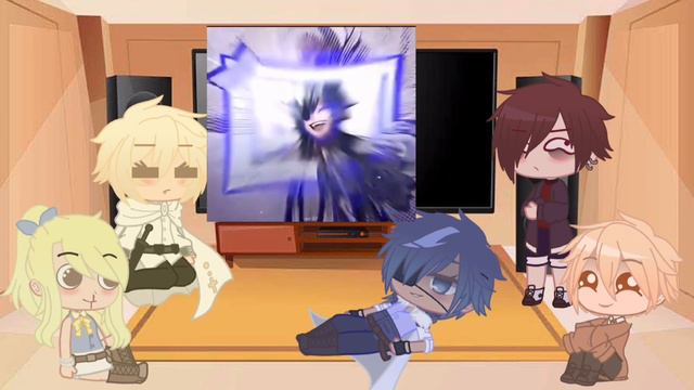 |Anime characters react| 3/5 |kaeya genshin (s)impact| смотреть онлайн
