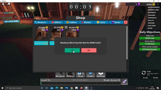 buying northern cabin - Survive The Killer ? смотреть онлайн