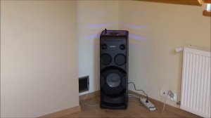 SONY MHC-V50D - Sound Test