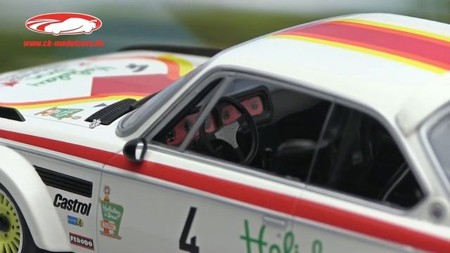 ck-modelcars-video: Bmw 3.0 CSL GP Nürburgring 1976 Corbisier, Joosen, Berndtson, Minichamps смотреть онлайн