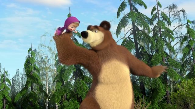 Маша и Медведь. Видеоклипы. Песня "Про дружбу" смотреть онлайн