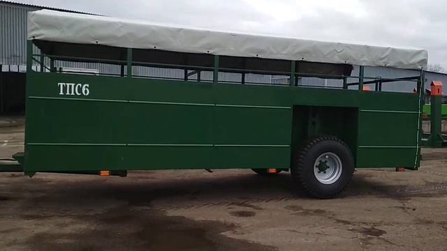 Тележка специализированная ТПС 6 для КРС смотреть онлайн