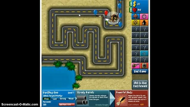 bloons td4 gameplay 1 смотреть онлайн