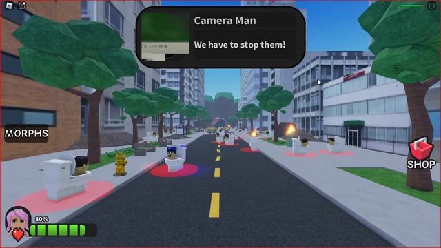 ?БИТВА КАМЕРАМЕНА и СКИБИДИ ТУАЛЕТА в РОБЛОКС! СТРАШНАЯ ИСТОРИЯ ИСЧЕЗНОВЕНИЯ! ROBLOX ШЕДИ ЛЕСКА смотреть онлайн