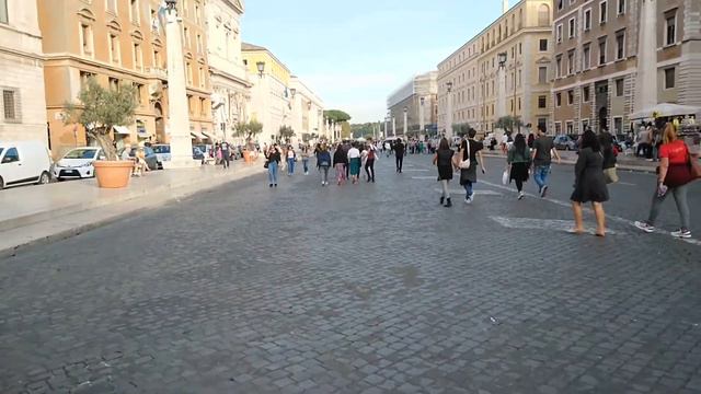 Roma. Lazio. Walking tour. (October, 2019) смотреть онлайн