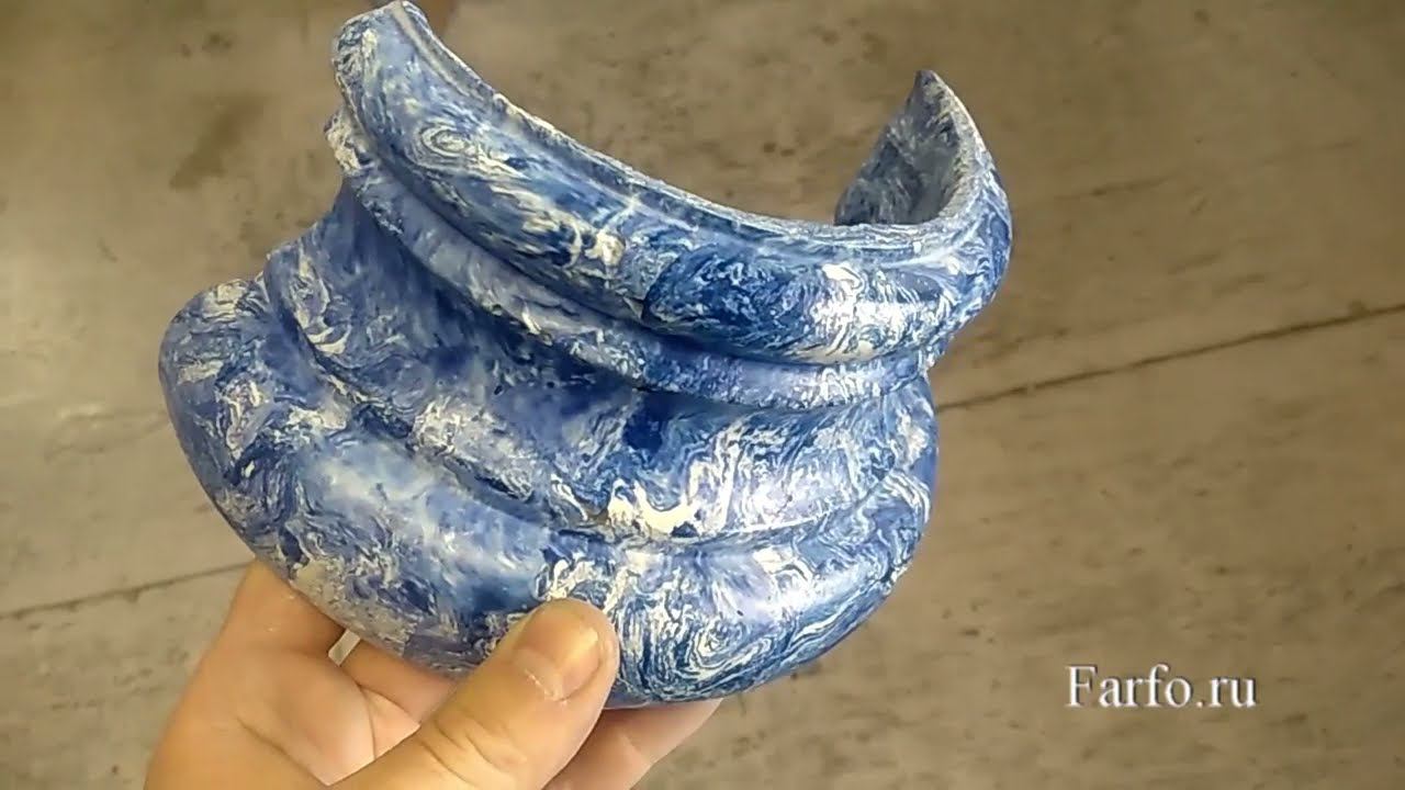 База колонны имитация мрамора Бразилиан блю смотреть онлайн