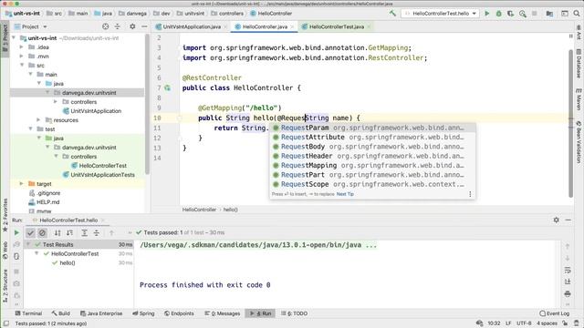 Spring Boot Testing Basics: How to Unit Test & Integration Test REST Controllers смотреть онлайн